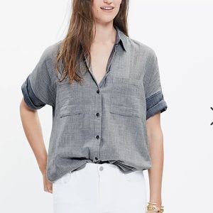Madewell Courier Shirt in Lilydale Stripe
